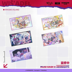 Arknights X Muse dash Laser UV Colour Paper