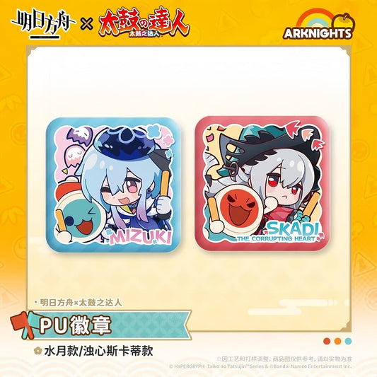 Arknights X Taiko no Tatsujin-PU Badge