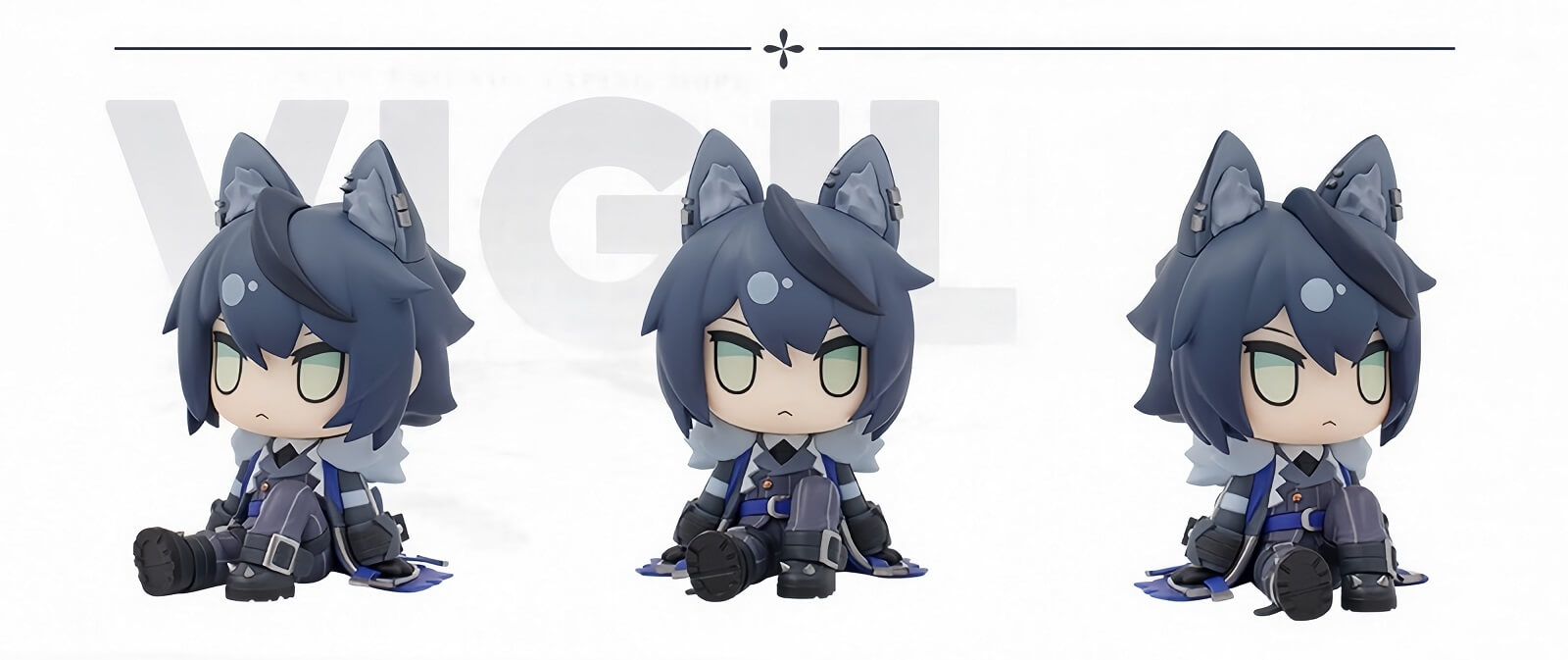 Arknights “Mini Series Figurine Siracusa Wolf Series