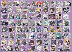 Arknights character expression sticker pack