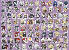 Arknights character expression sticker pack