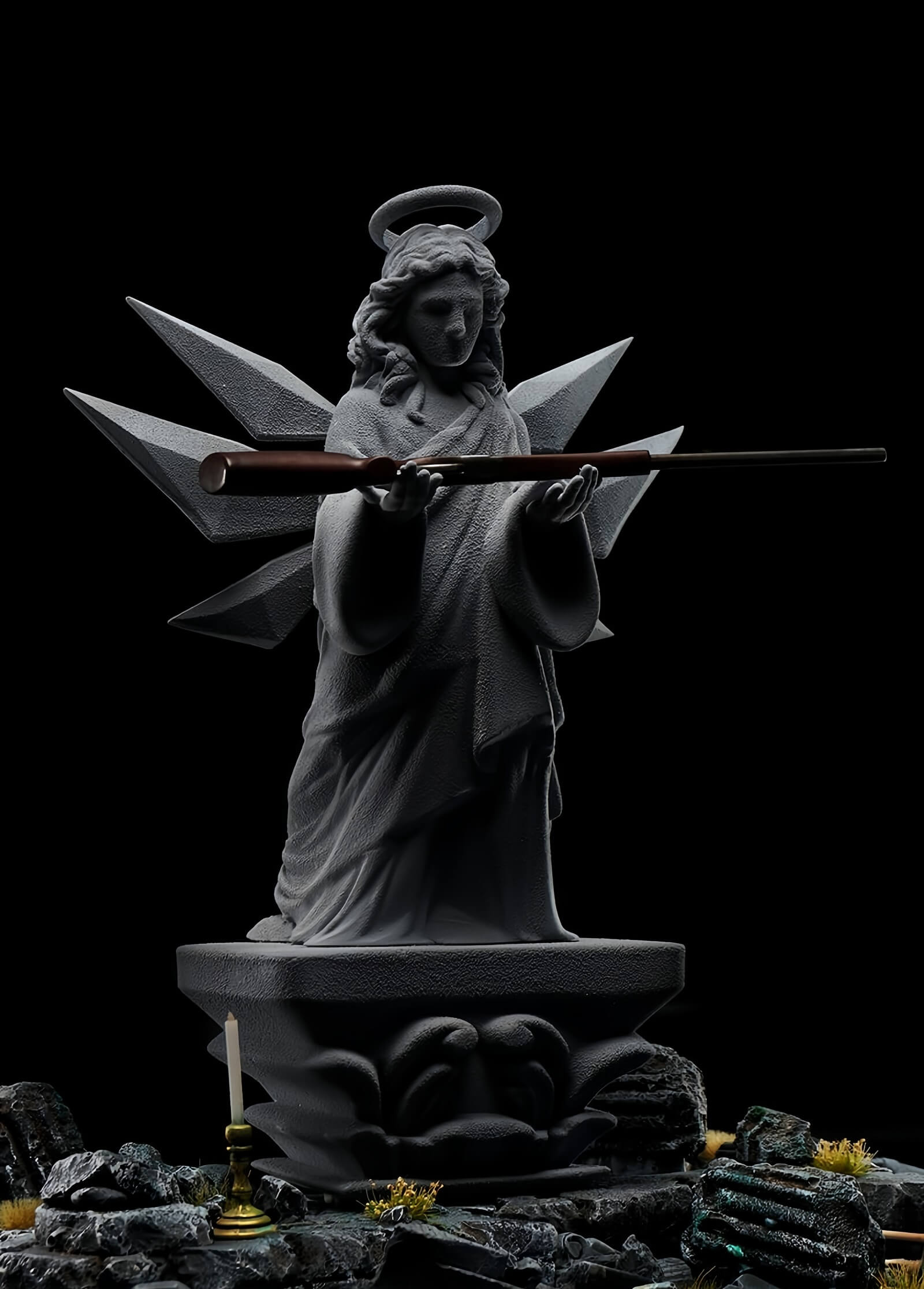 Arknights redemption desktop pen holder