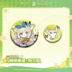 Arknights ×Hongshan Zoo – Chibi Badge Set