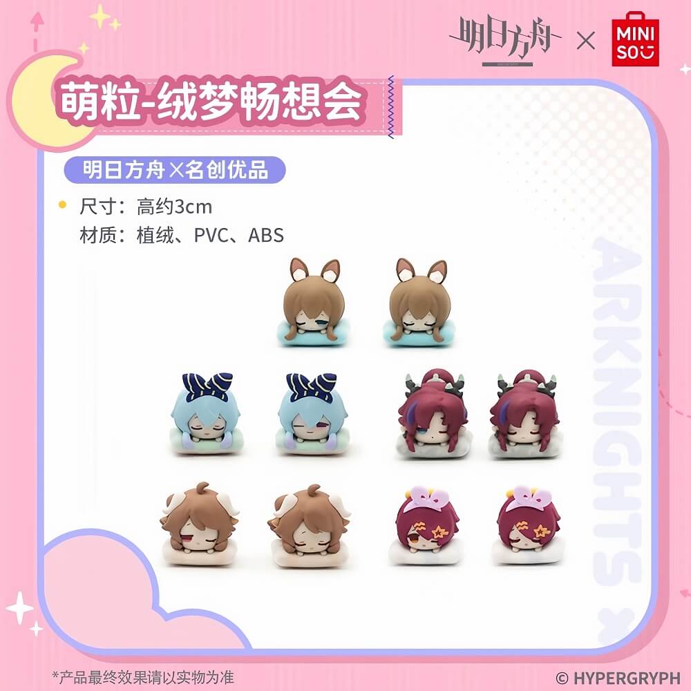 Arknights x MINISO Lottery Figures