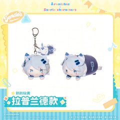 Arknights x Sanrio Family-Lying Plush Doll