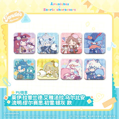 Arknights x Sanrio Family-PU Badge