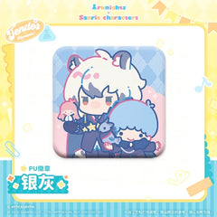 Arknights x Sanrio Family-PU Badge