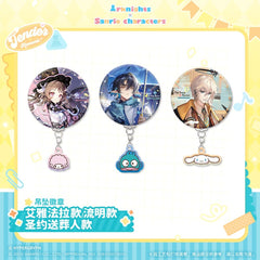 Arknights x Sanrio Family-Pendant Badge