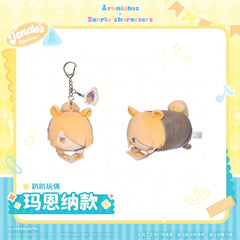 Arknights x Sanrio Family-Sticker Pack-Plush Lying Doll