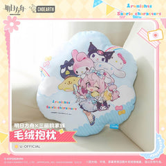 Arknights x Sanrio Family Plush Pillow