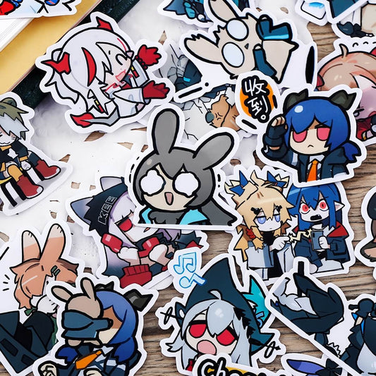 Arknights character expression sticker pack