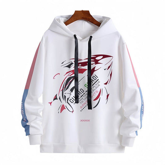 Arknights Skadi the Corrupting Heart Character Style Hooded Sweatshirt