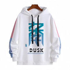 Arknights Dusk character style hooded sweatshirt