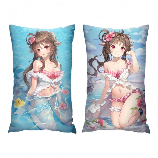 Arknights Eyjafjalla Swimsuit Beautifully Painted Pillow