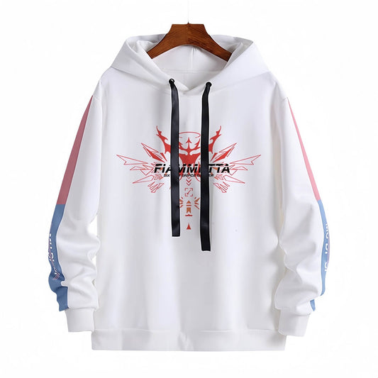 Arknights Fiammetta Character Style Hooded Sweatshirt