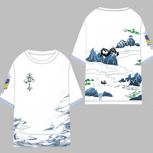 Arknights Ling Character Style T-shirt