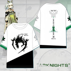 Arknights Kal'tsit character style T-shirt
