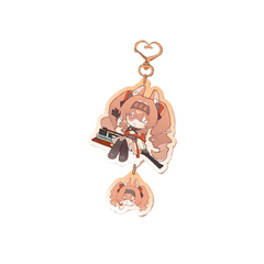 Arknights Angelina Fan-made Acrylic Charm Set