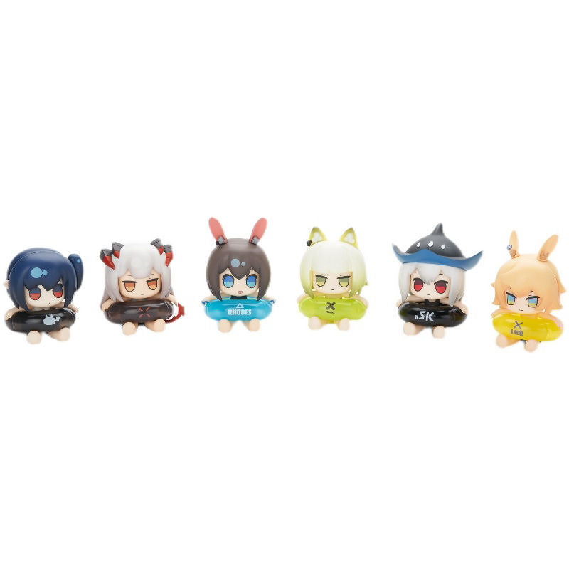 Arknights Beach Party Chibi Figure Blind Box