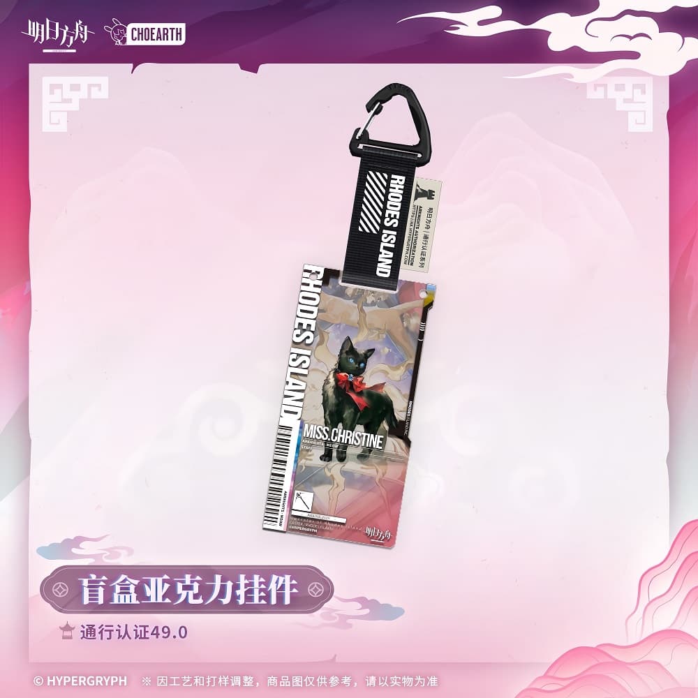 Arknights Blind box Acrylic Pendant-Pass Certification 49.0