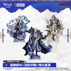 Arknights Character Acrylic Standee SilverAsh the Reignfrost  Pramanix the Prerita  Astgenne the Lightchaser