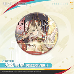 Arknights Character Badge- Lee / Crownslayer / Reed The Flame Shadow / Fang the Fire-sharpened / Rose Salt / Humus