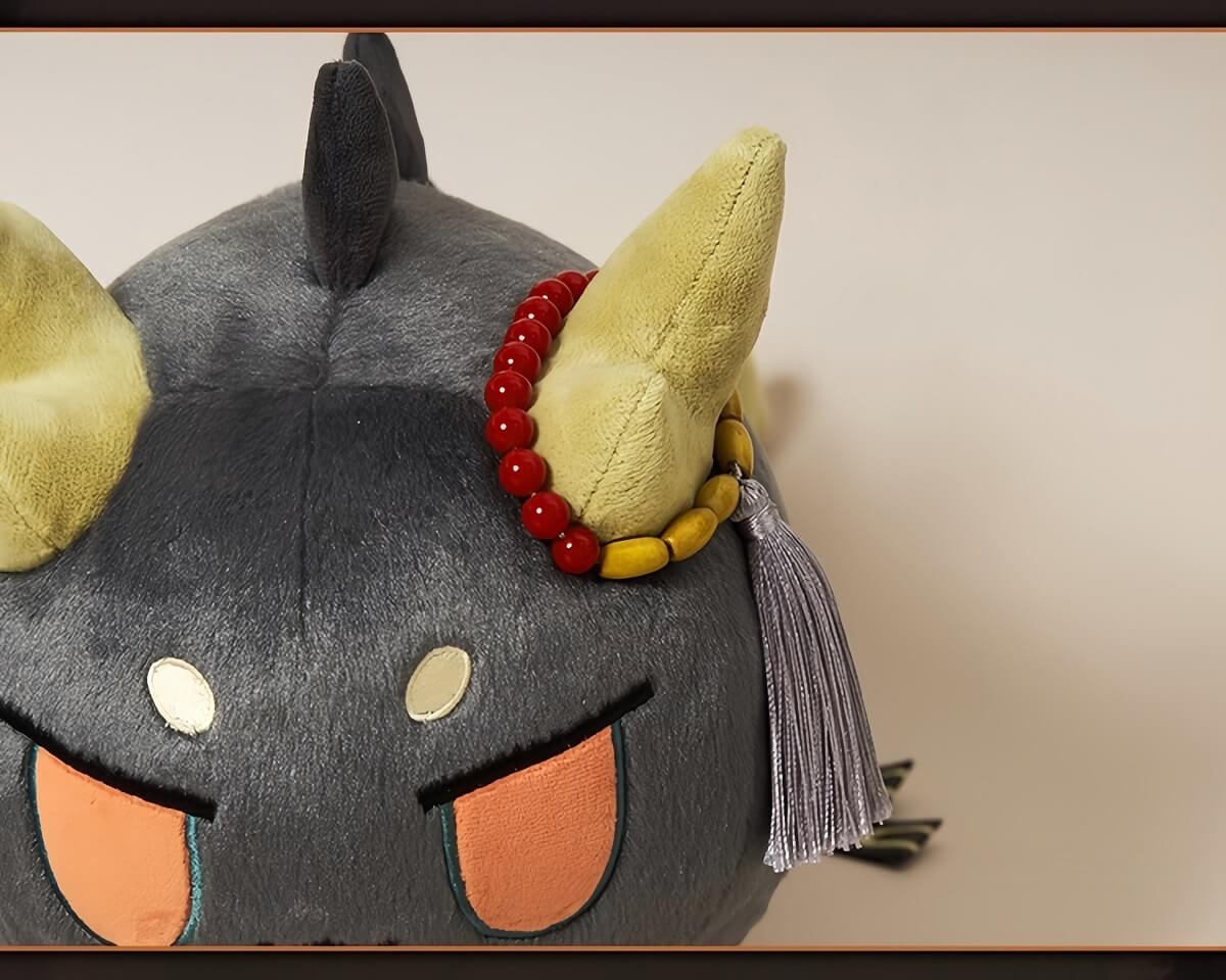 Arknights Official Saga Plush Doll – Bubble Ver Nian Dusk Plushie (31/39 Cm With Tail)