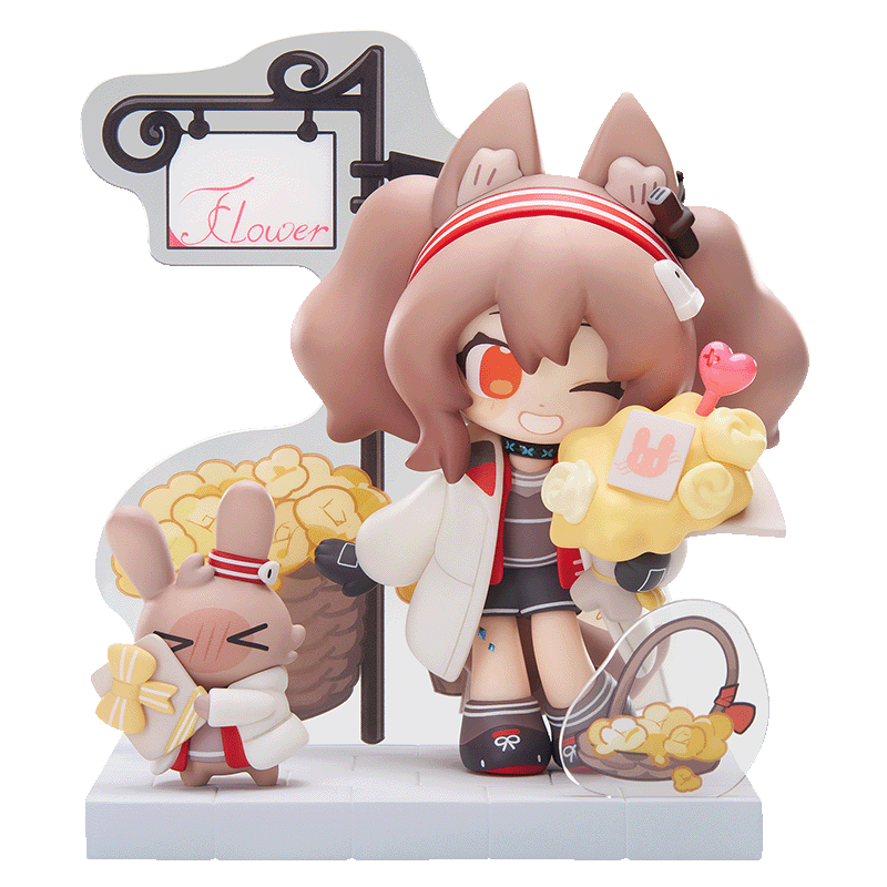 Arknights Cuties series Figure - Angelina & Tequila