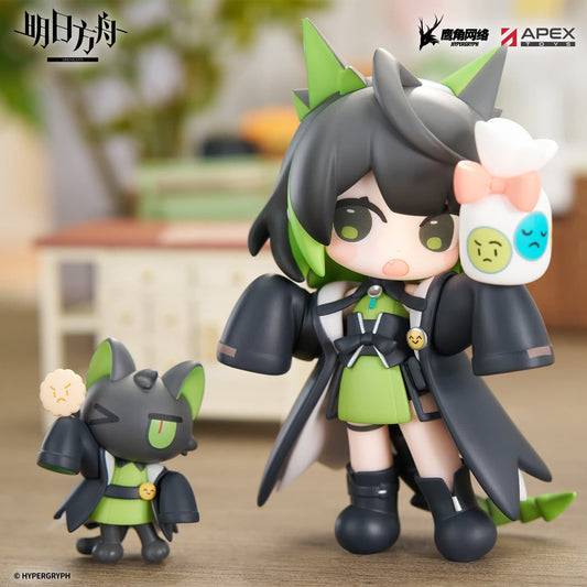 Arknights Cuties series Figure - Mon3tr & Kal'tsit