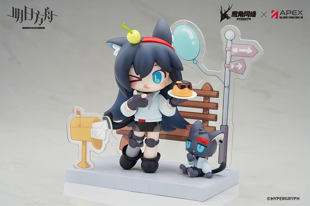 Arknights Dessert Time Chibi Figure Blaze/Kal'tsit