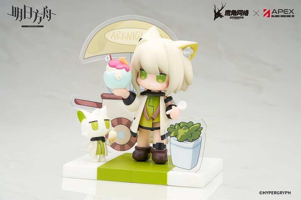 Arknights Dessert Time Chibi Figure Blaze/Kal'tsit