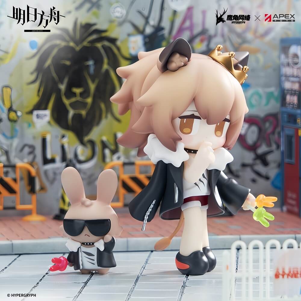 Arknights Dessert Time Exusiai/Siege Chibi Figure