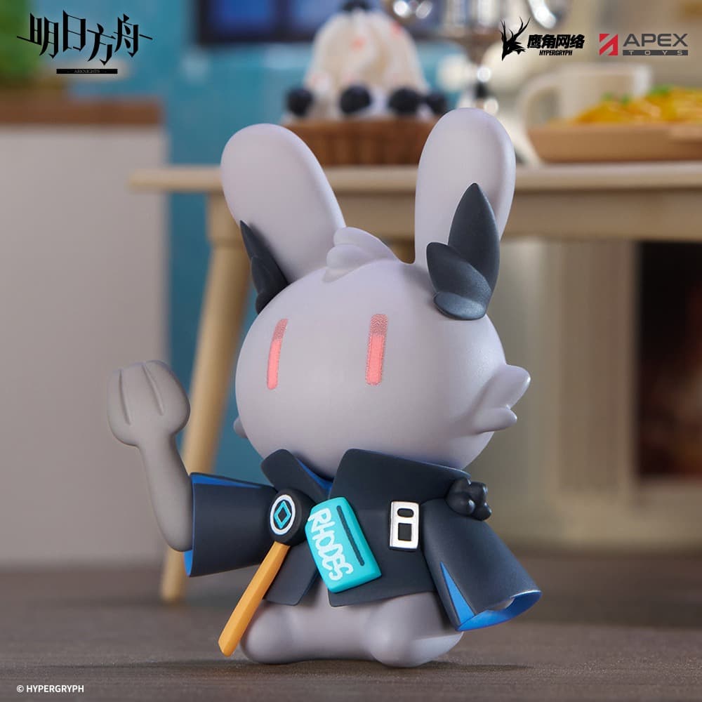 Arknights Dessert Time SilverAsh & Logos Chibi Figure