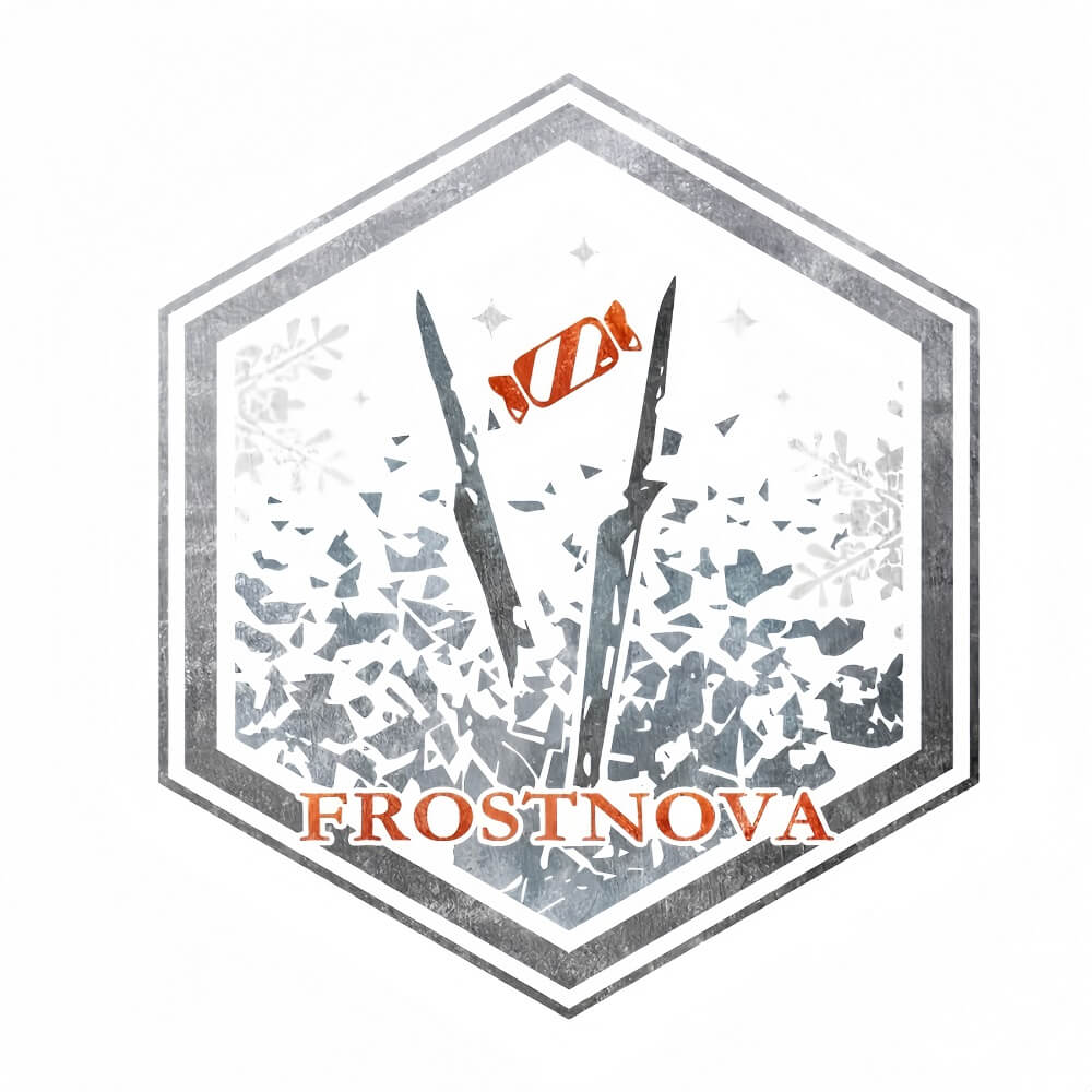 Arknights Frostnova Acrylic Badge1