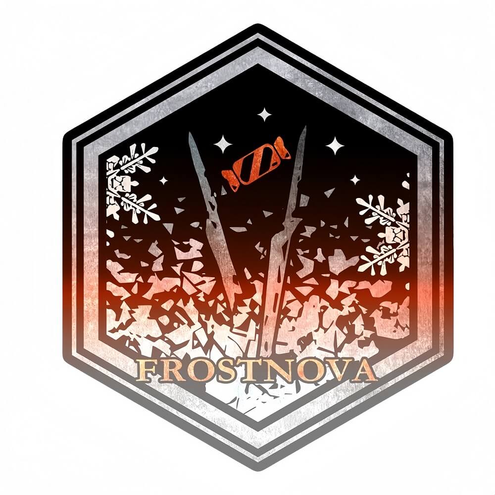 Arknights Frostnova Acrylic Badge2