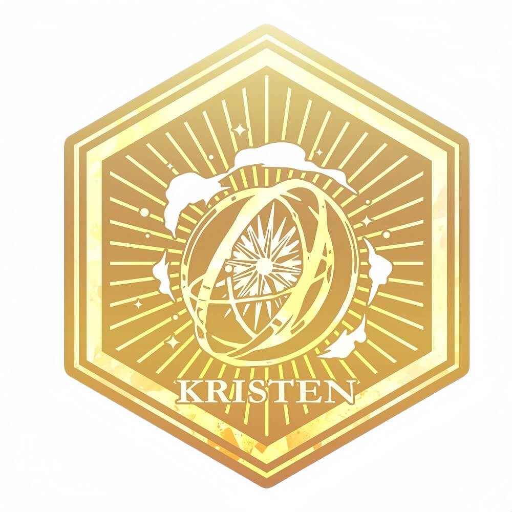 Arknights Kristen Acrylic Badge2