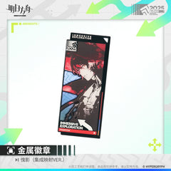 Arknights Metal Badge - Phantom  Ceobe  Mizuki  Typhon  Magallan  Nymph