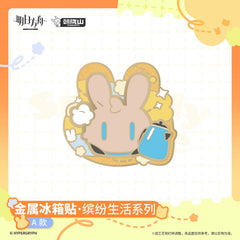 Arknights Metal Refrigerator Magnet - Sparkly Life Series