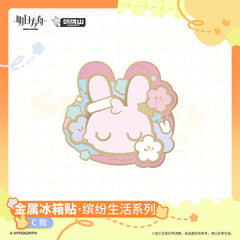 Arknights Metal Refrigerator Magnet - Sparkly Life Series