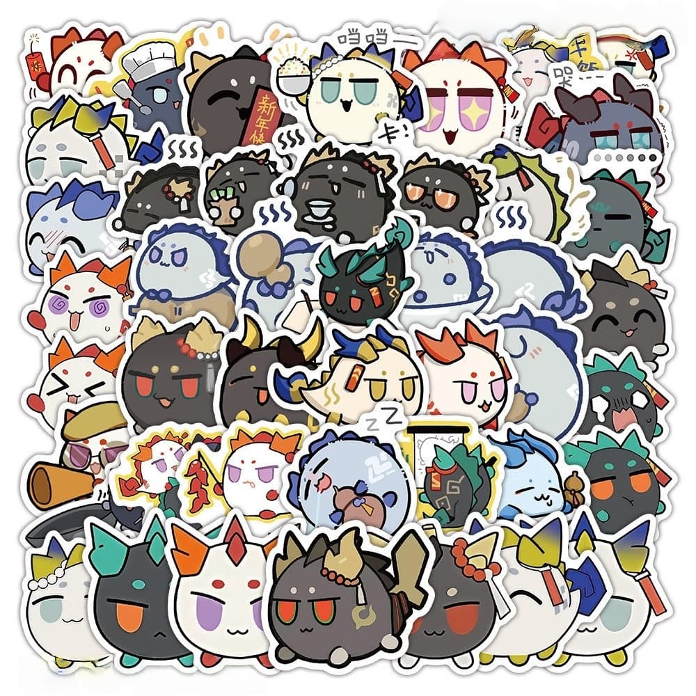 Arknights More Beans stickers