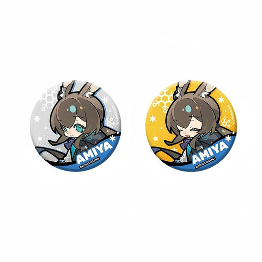 Arknights PERISH IN FROST Amiya Two-Color Variation Badge