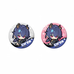 Arknights PERISH IN FROST Chen Two-Color Variation Badge