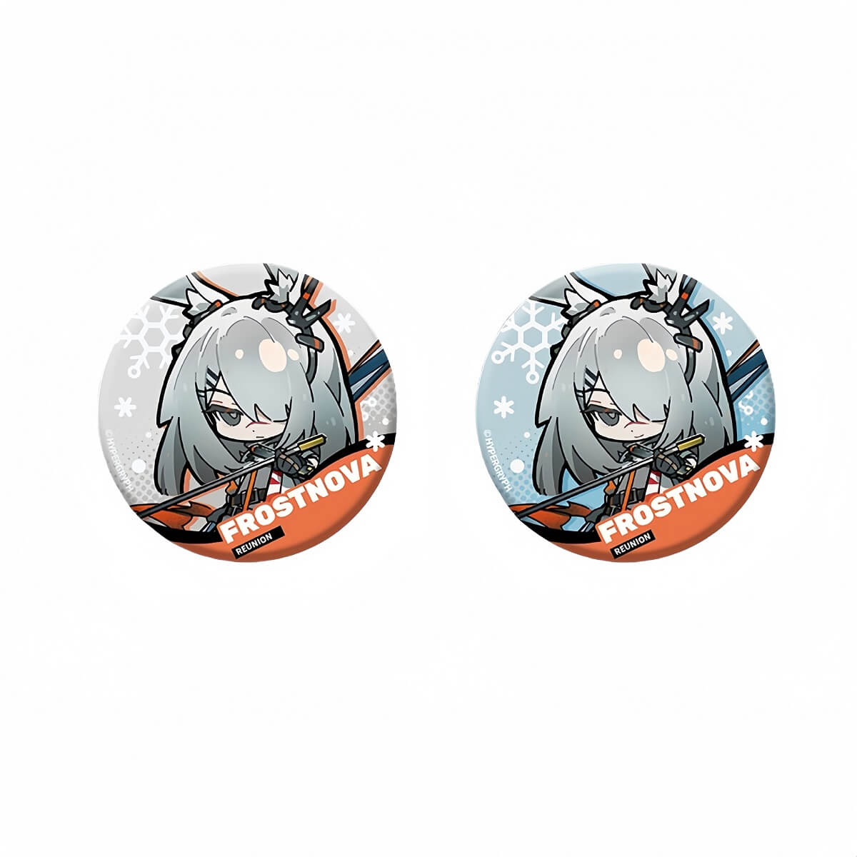 Arknights PERISH IN FROST Frostnova Two-Color Variation Badge