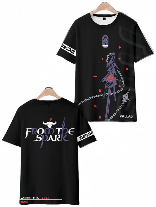 Arknights Pallas Character Style T-shirt