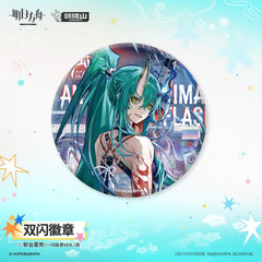 [Pre-order] Arknights Shiny Badge - Eyjafjalla the Hvít Aska / Hoshiguma the Breacher / Tippi / Kirara / Akkord / Contrail / Matsukiri