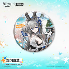 [Pre-order] Arknights Shiny Badge - Eyjafjalla the Hvít Aska / Hoshiguma the Breacher / Tippi / Kirara / Akkord / Contrail / Matsukiri
