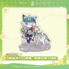 Arknights ×Hongshan Zoo – Chibi Acrylic Standee Set