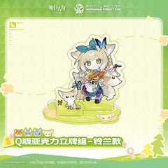 Arknights ×Hongshan Zoo – Chibi Acrylic Standee Set