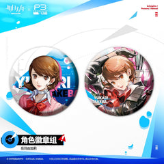 Arknights × Persona 3 Reload Character Badge Set