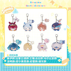 Arknights x Sanrio Family-Lying Plush Doll